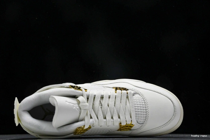 Rep Husky Jordan AQ9129-170 Gold 4 Metallic Retro 0723